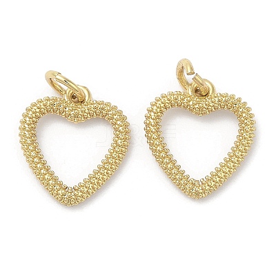 Rack Plating Brass Charms KK-Q775-24G-1