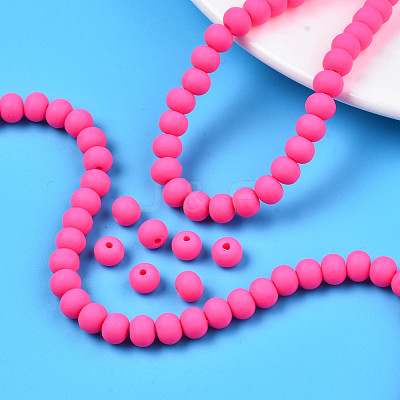 Handmade Polymer Clay Beads Strands CLAY-N008-053-09-1
