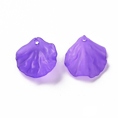 Transparent Frosted Acrylic Pendants MACR-S371-01A-747-1
