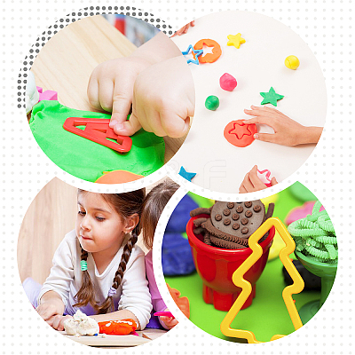 Plasticine Molds Set DIY-WH0215-58-1