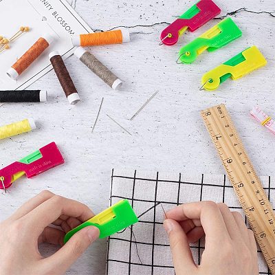 Iron Sewing Needle Devices Threader Thread Guide Tool Sets TOOL-NB0001-25-1