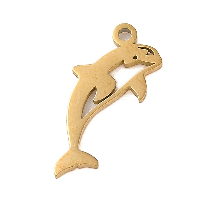 304 Stainless Steel Charms STAS-S138-01G-04-1