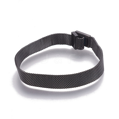 Iron Mesh Chain Bracelet Making MAK-E667-01B-1