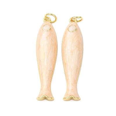 Brass Pendants KK-D019-29C-04G-1