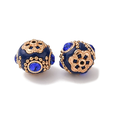 Handmade Resin Indonesia Beads IPDL-S054-008A-02KCG-1