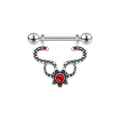 304 Stainless Steel Nipple Rings WG424A2-15-1
