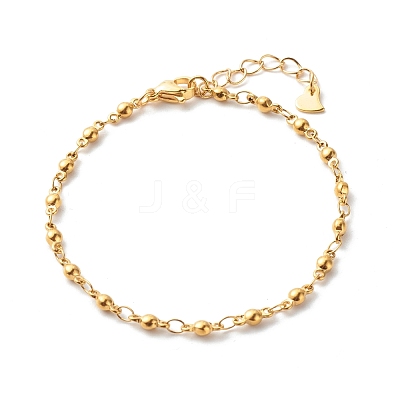 304 Stainless Steel Link Chains Bracelets BJEW-JB06540-1
