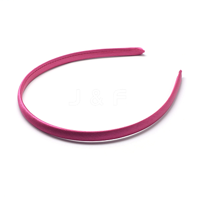Plain Plastic Hair Band Findings OHAR-Q275-04G-1