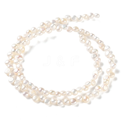 Natural Cultured Freshwater Pearl Beads Strands PA-CBABE82-02D-1