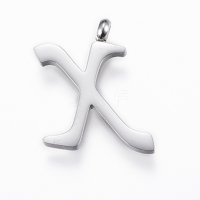 Tarnish Resistant 304 Stainless Steel Pendants STAS-F129-X-P-1
