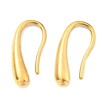 304 Stainless Steel Dangle Earrings STAS-G310-03G-1