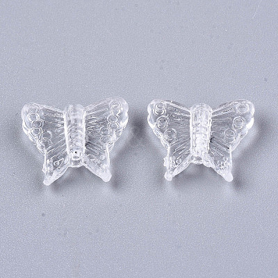 Transparent Acrylic Beads LS-MACR-T036-10-1