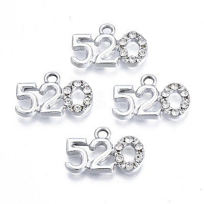 Alloy Pendants ENAM-N054-55-RS-1