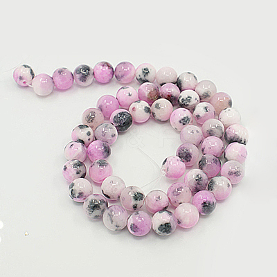 Natural Persian Jade Beads Strands G-D434-6mm-13-1