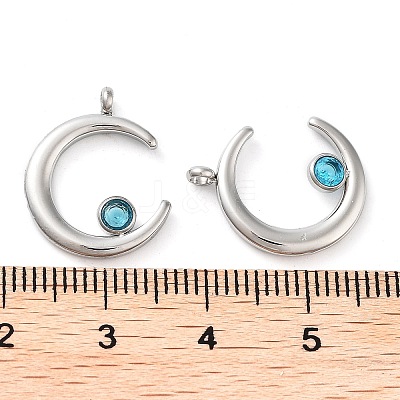 304 Stainless Steel Pendants STAS-L022-380G-01-1
