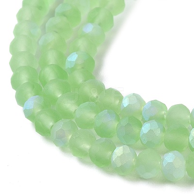 Transparent Glass Beads Strands X1-EGLA-A034-T4mm-MB09-1