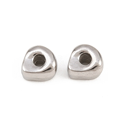Irregular 304 Stainless Steel Beads STAS-D394-03C-P-1