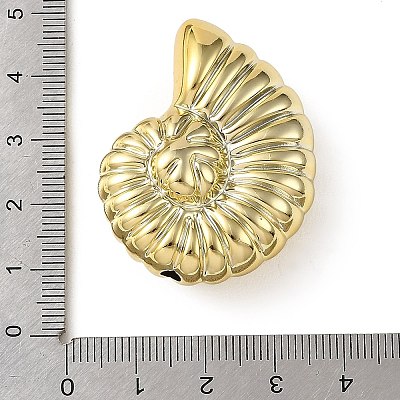 Ocean Theme Plating Acrylic Beads PACR-B005-08A-G-1
