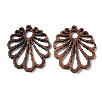 Walnut Wood Laser Cut Pendants WOOD-Q051-04I-1