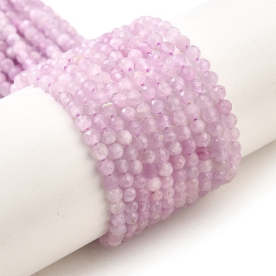 Natural Kunzite Beads Strands G-G259-D11-3mm-1