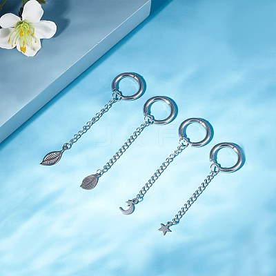 Iron Ends with Twist Chains CH-R001-N-5cm-1