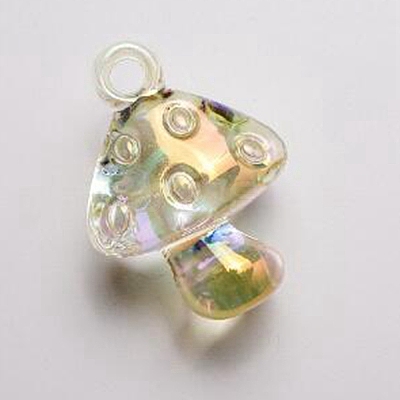 Transparent Acrylic Pendants TACR-TAC0009-07G-1