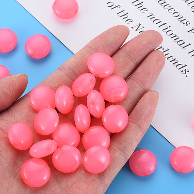 Imitation Jelly Acrylic Beads MACR-S373-86-E09-1