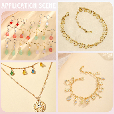 6 Bags Brass Open Jump Rings KK-BBC0027-73-1