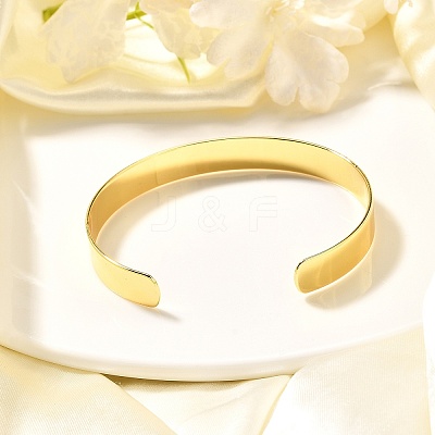 Brass Cuff Bangle BJEW-P168-E03-1