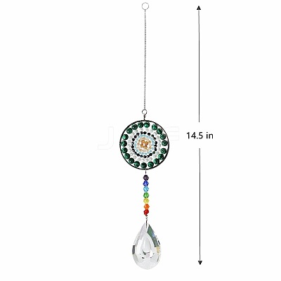 Big Pendant Decorations HJEW-PW0001-010D-1
