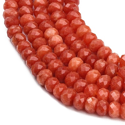 Faceted Dyed Natural White Jade Beads Strands GG-CBAE966-01A-B-1