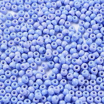 Baking Paint Glass Seed Beads SEED-H002-I-A530-1
