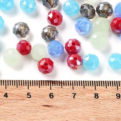 Glass Beads LS-EGLA-A034-SM8mm-49-1
