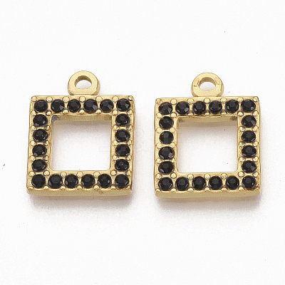 Golden Tone 304 Stainless Steel Pendants STAS-T050-014G-1