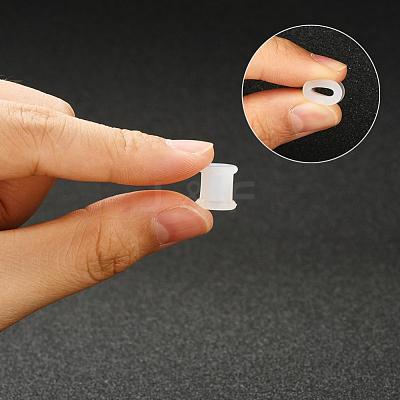6Pcs 3 Colors Pulley Silicone Ear Gauges Flesh Tunnels Plugs FIND-YW0001-18B-1
