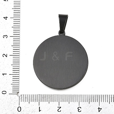 Jesus Theme 304 Stainless Steel Pendants STAS-D387-01A-EB-1