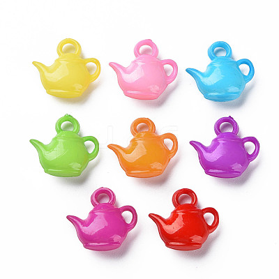 Opaque Acrylic Pendants MACR-N013-063-1