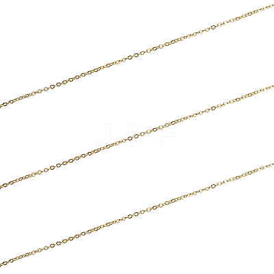 Brass Coated Iron Cable Chains CH-CJ0001-02G-1