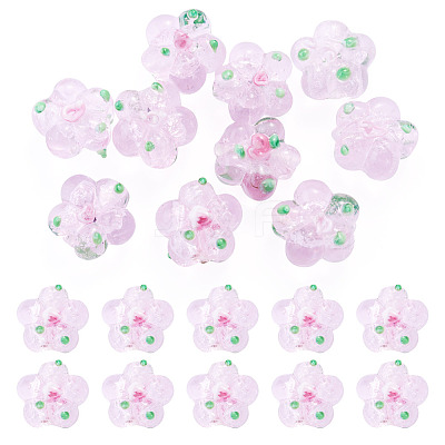 10Pcs Handmade Lampwork Beads LAMP-TADJ0001-01J-1