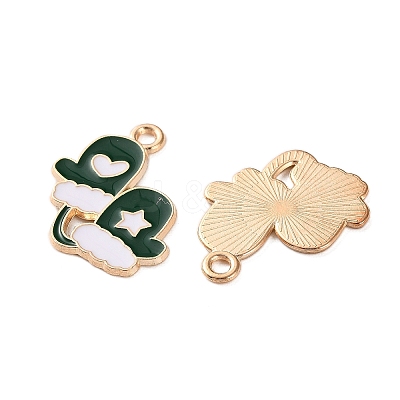 Alloy Enamel Pendants ENAM-I061-01KCG-19A-1