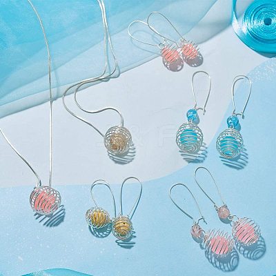 Iron Wire Pendants IFIN-R231-20mm-P-1