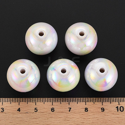 Opaque Acrylic Beads X-MACR-S370-D20mm-01-1