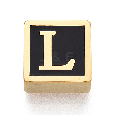 304 Stainless Steel Black Enamel Square Spacer Bars STAS-T073-58L-G-1