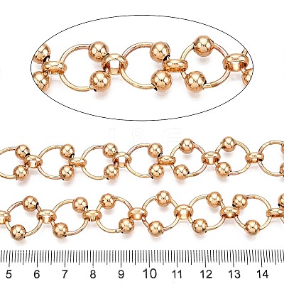 Iron Round Ring Link Chains CH-T005-01KCG-1
