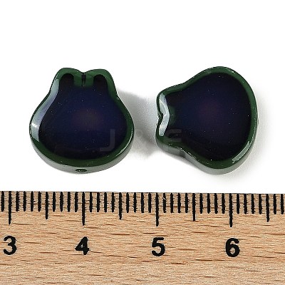 Two Tone Glass Mood Beads GLAA-Z007-13D-1