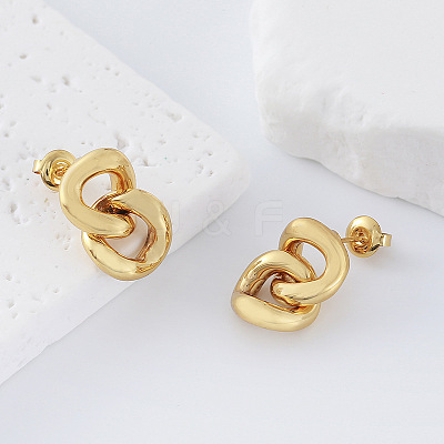 304 Stainless Steel Stud Earrings for Women KQ9327-1