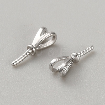 925 Sterling Silver Peg Bails STER-WH0005-25P-1