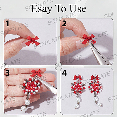 40Pcs 2 Colors Alloy Stud Earring Findings EJEW-SP0001-23-1