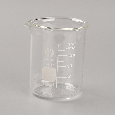 Glass Beaker Measuring Cups LS-TOOL-WH0128-37D-1