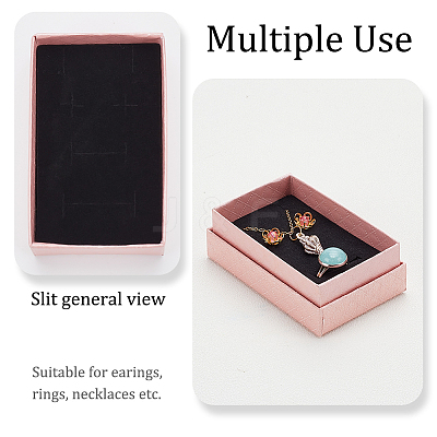 Rectangle Cardboard Gift Box LS-CON-WH0087-97A-1